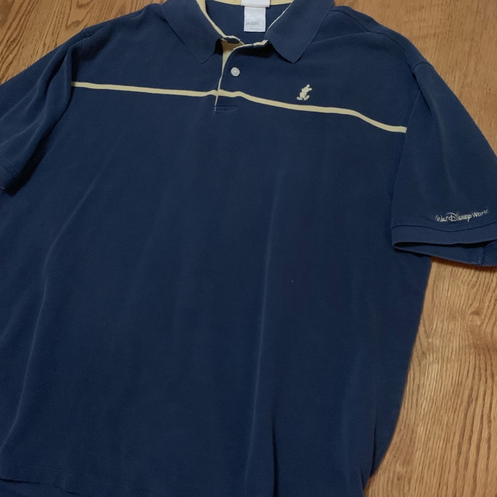 Vintage Walt Disney World Mickey Stitched Polo